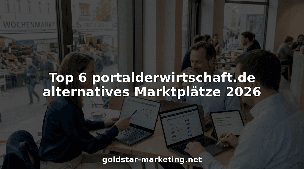 Top 6 portalderwirtschaft.de alternatives Marktplätze 2026